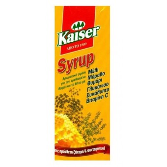 Kaiser σιρόπι για ερεθισμένο λαιμό και βήχα 200ml